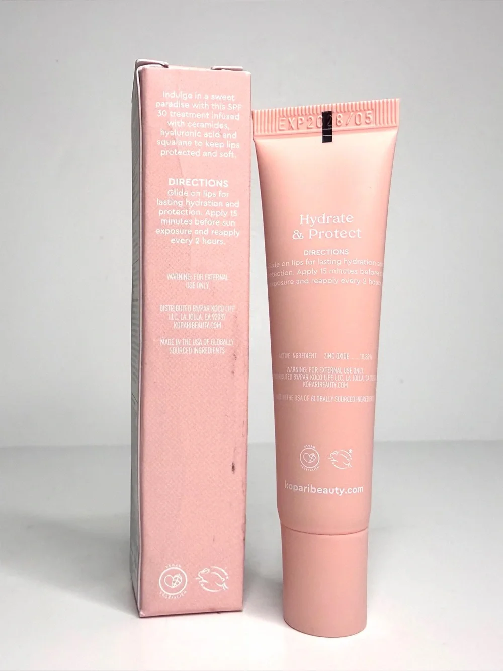 Kopari lip box